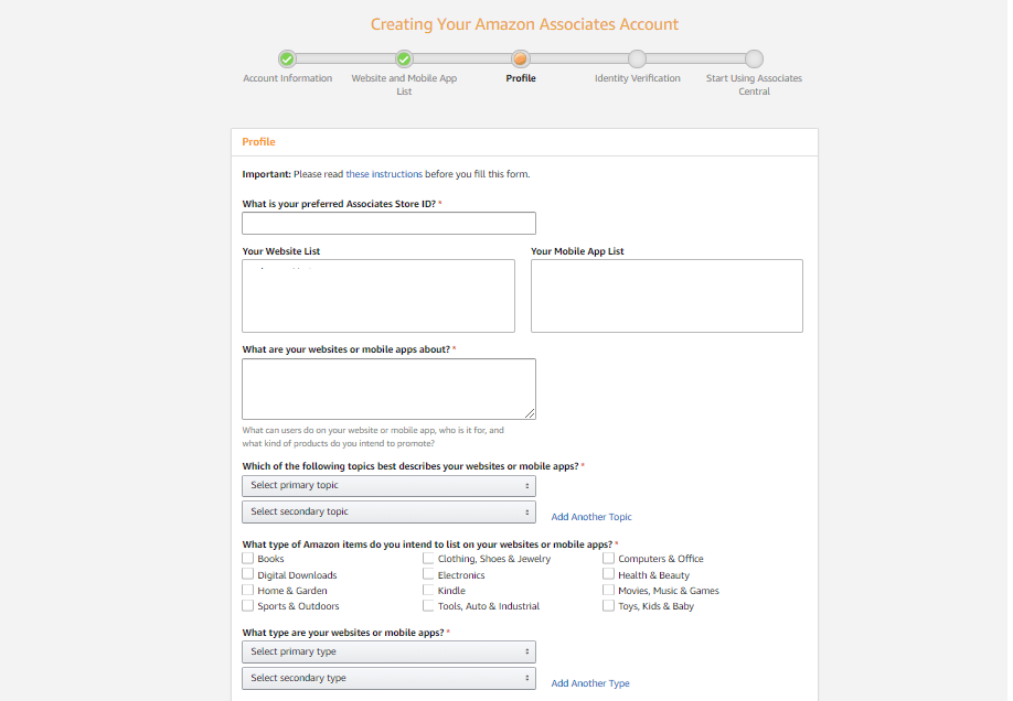 Create Amazon Affiliates WordPress