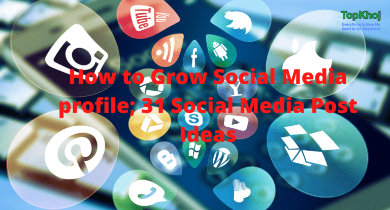 Grow Social Media profile