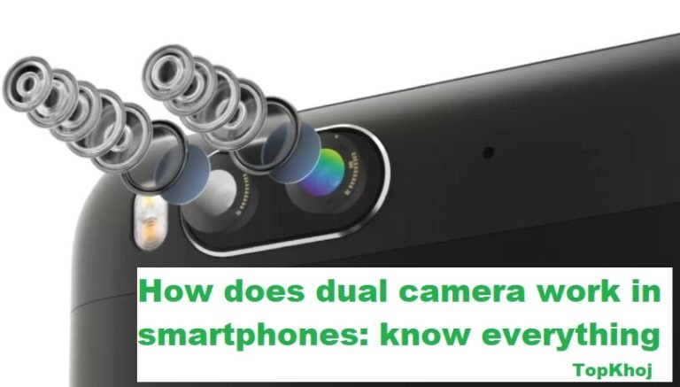 dual camera work in smartphones