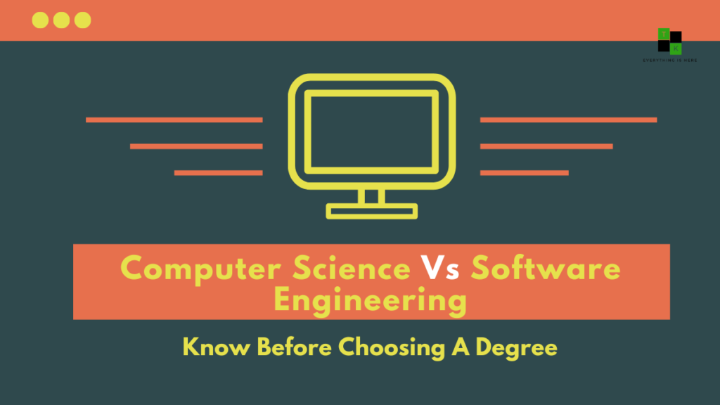 Computer Science Versus Software Engineering