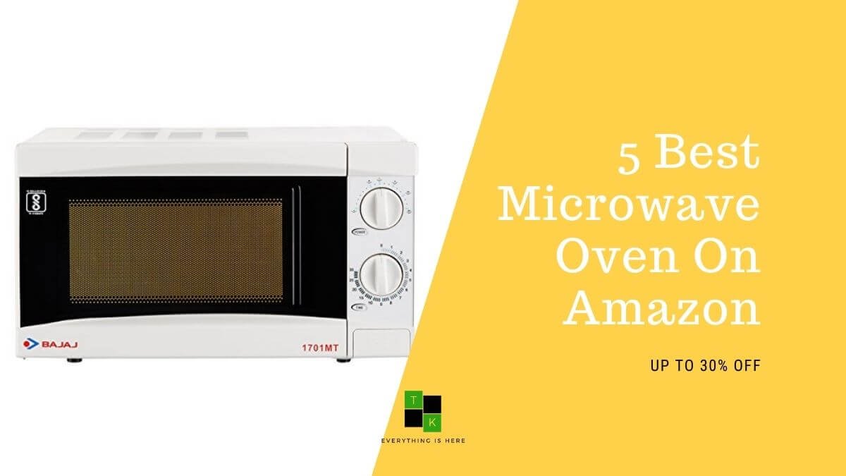 Microwave Oven On Amazon: Make Pizza Cake at Home Up to 30% Discount