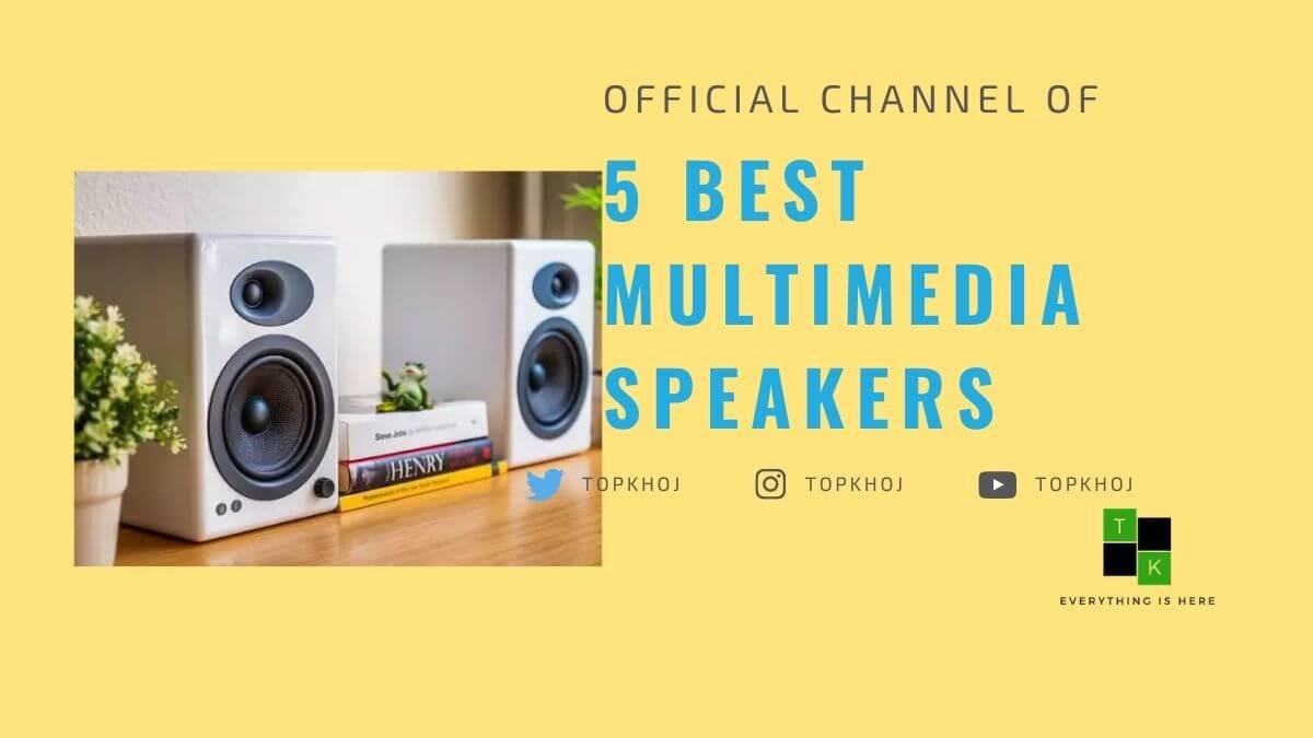 Multimedia Speakers On Amazon Great Sound Quality 56% Off