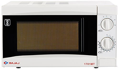Best Microwave Oven On Amazon: Bajaj 17 Litres Solo Microwave Oven with Mechanical Knob