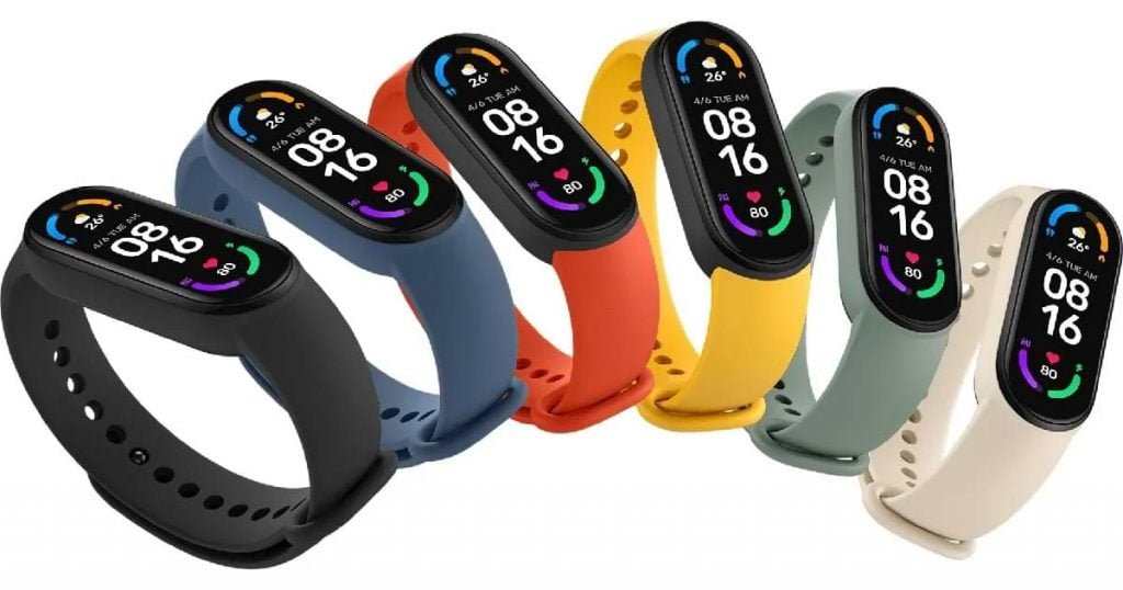 Mi Smart Band 5 vs Mi Smart Band 6