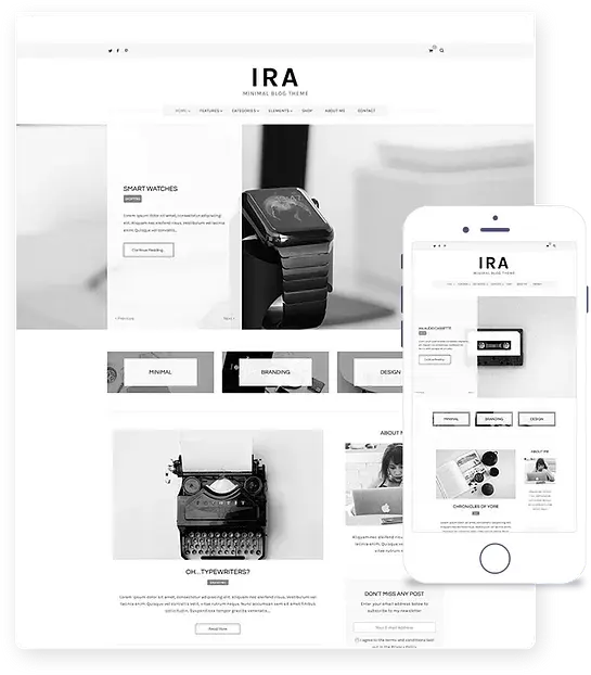 Ira Best WordPress Blog News Theme For SEO And Speed