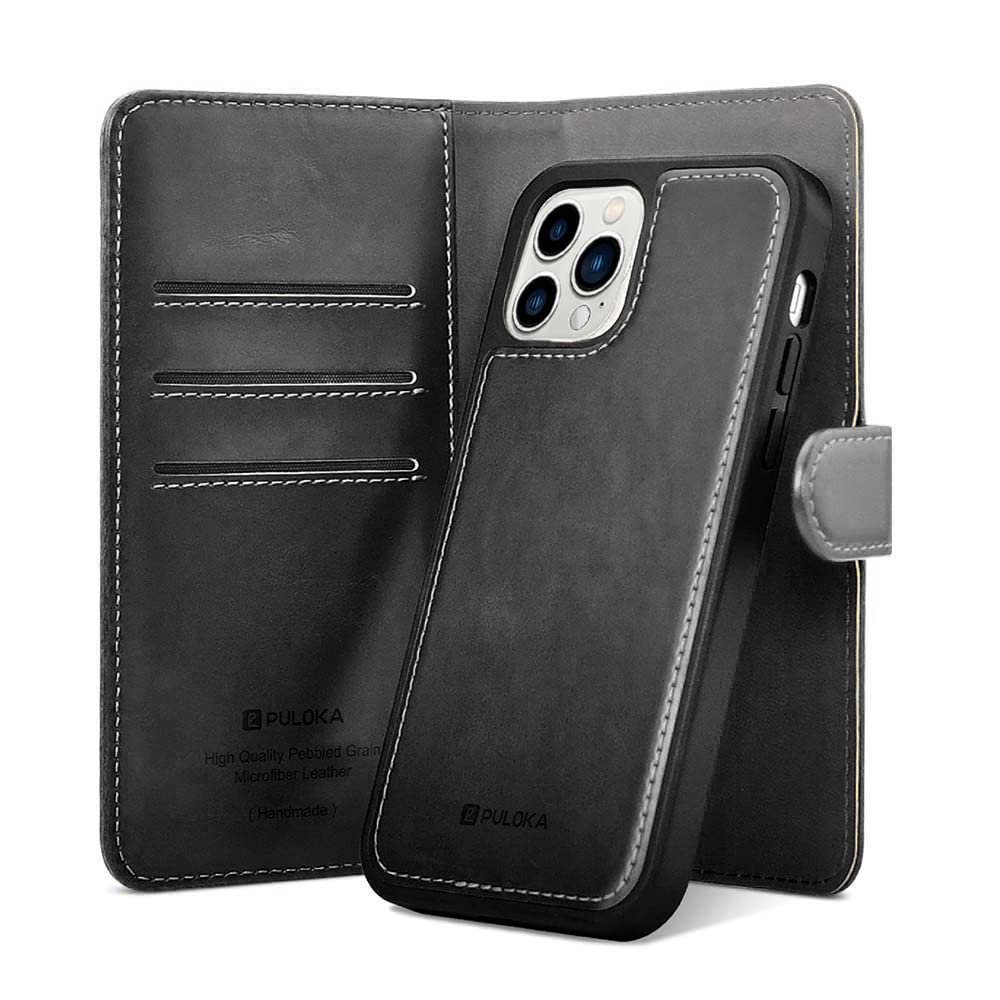 Leather Flip Case For iPhone 13 PRO From PULOKA