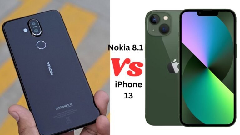 Nokia 8.1 Vs iPhone 13