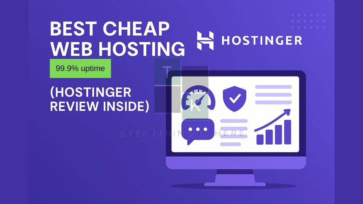 Best Cheap Web Hosting Hostinger