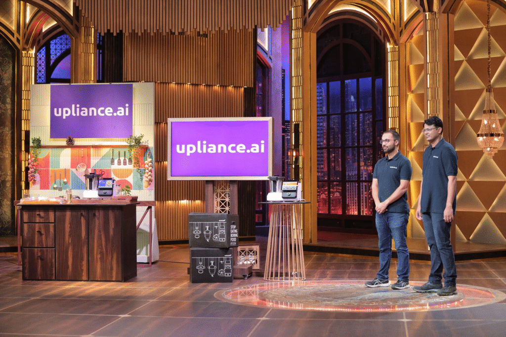 Upliance AI Cooking Assistant Shark Tank India Presentation