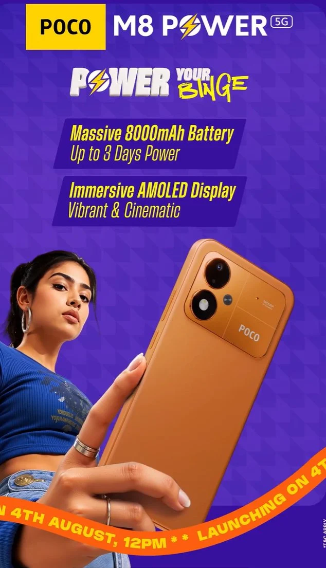 POCO M8 Power 5G India Launch Date