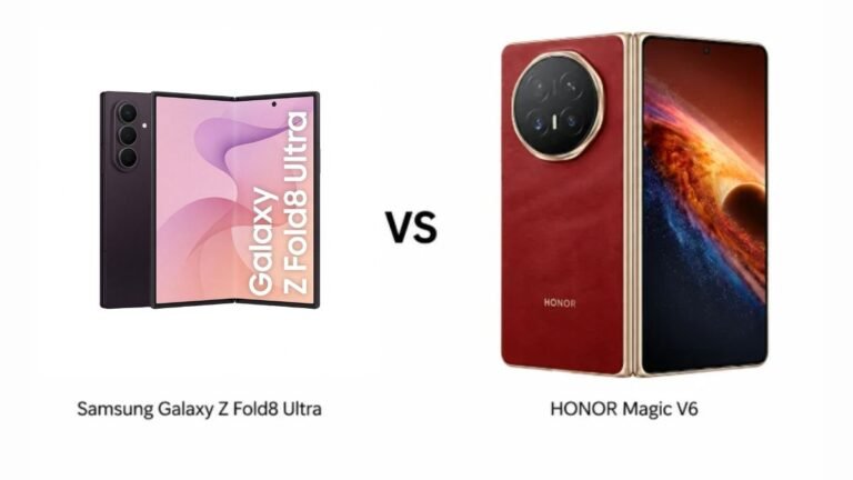 Samsung Galaxy Z Fold8 Ultra vs HONOR Magic V6
