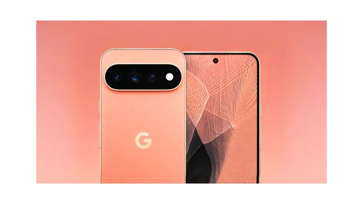 Google Pixel 11 series phones shown with the Pixel camera bar and gold finish