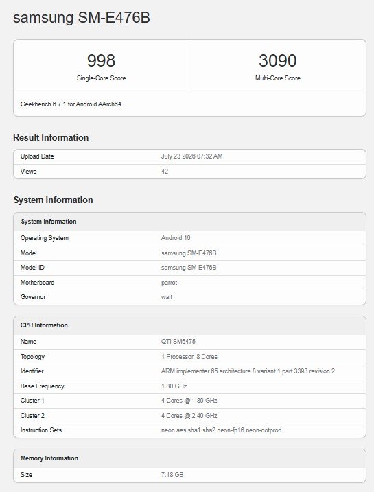 samsung-SM-E476B-geekbench 