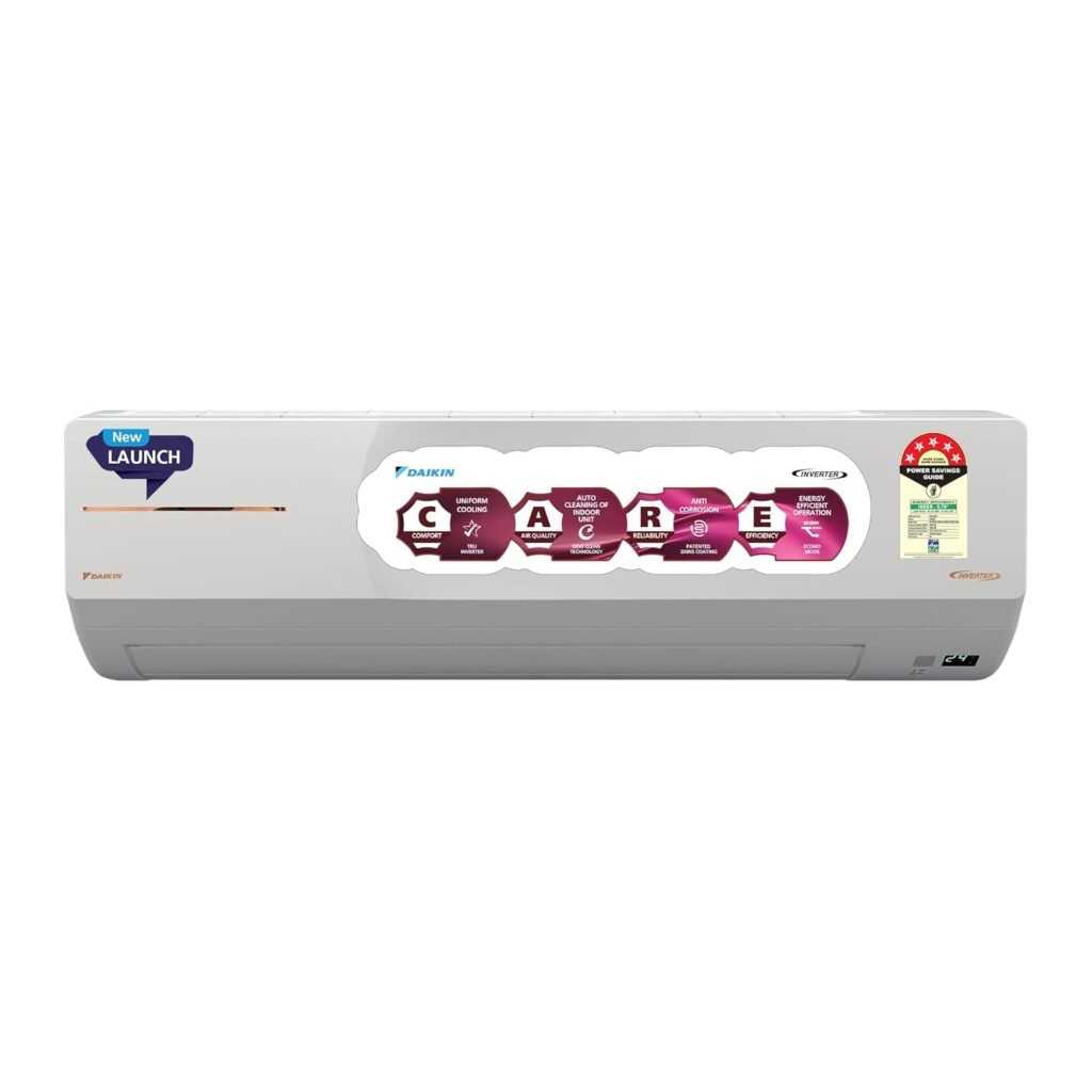 Energy Saving Daikin 1.5 Ton 5 Star Inverter Split AC