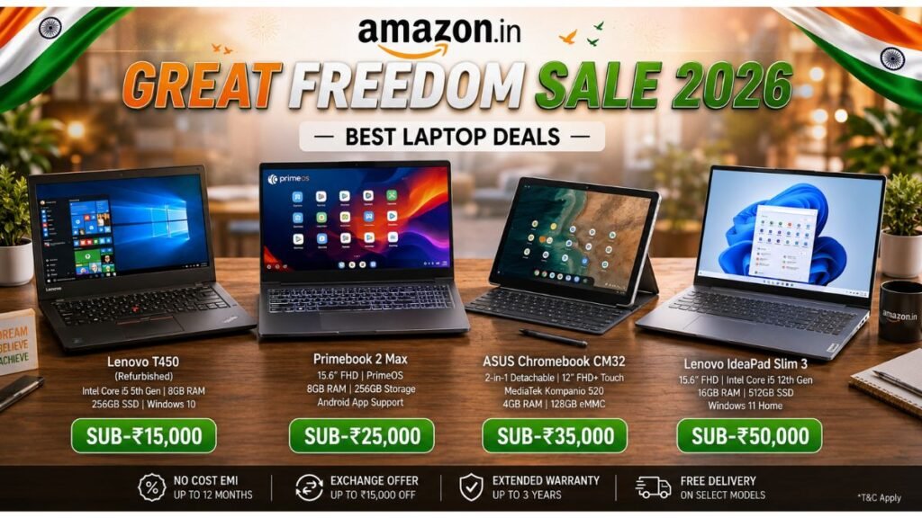 Amazon Freedom Sale Laptop Deals 2026: Upgrade Your Tech Setup
