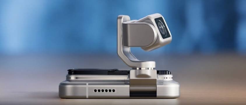 Motorized 4D gimbal camera mechanism