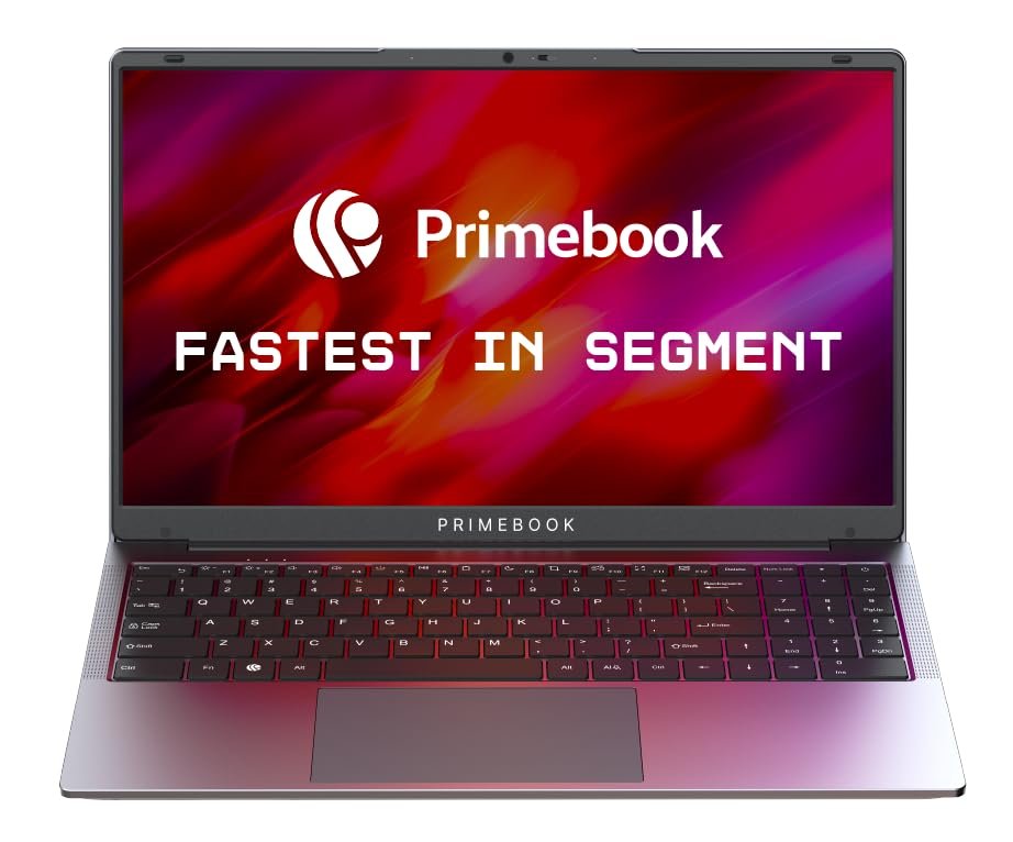 Laptop under Rs 25000 Primebook 2 Max (2026) 8GB RAM, 256GB UFS Storage 15.6-Inch Full HD IPS Display