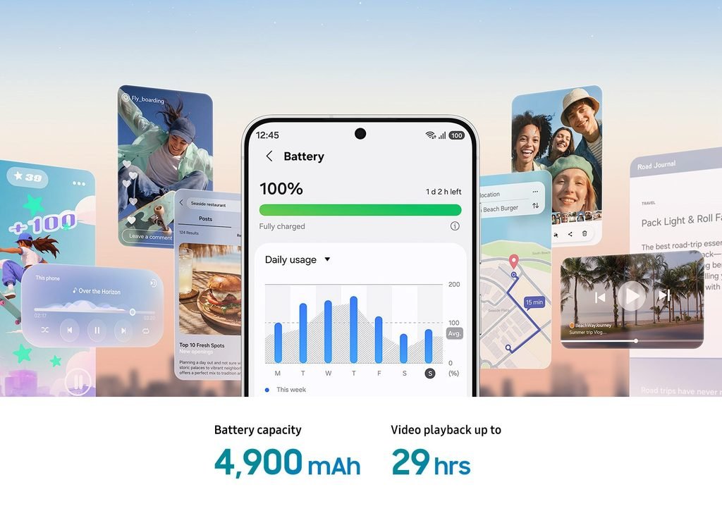 Samsung Galaxy S26 FE battery