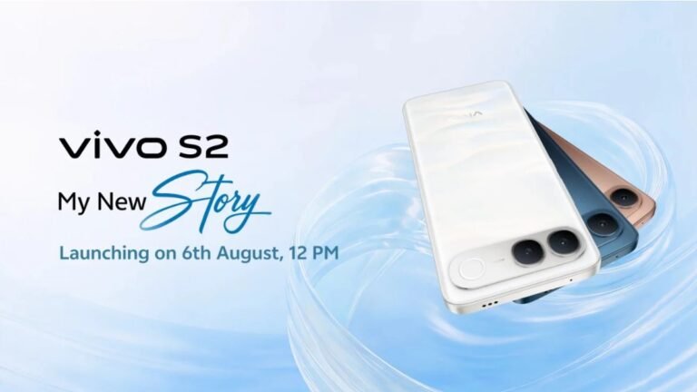 Vivo S2 Set for August 6 Debut: 7,050mAh Battery, Dimensity 7360-Turbo, and 50MP Sony IMX852 Camera