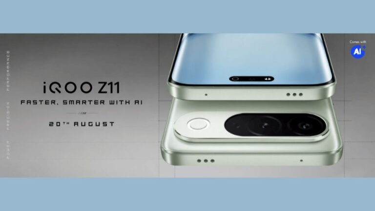 iQOO Z11 India Launch Set for August 20: Dimensity Chipset & AI Features