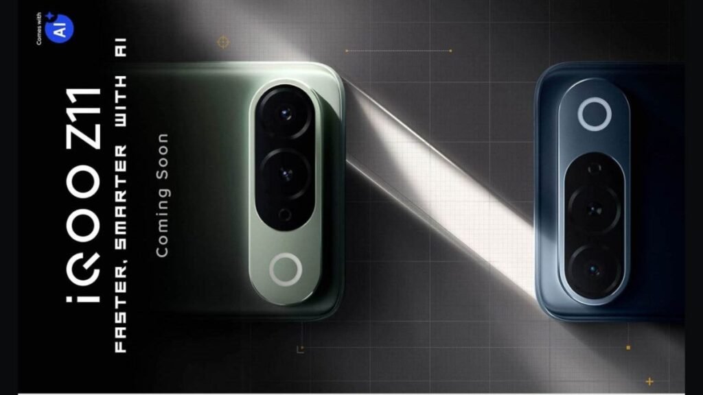 iQOO Z11 Indian Variant Teased: Redesigned Pill Camera & 3D Curved AMOLED