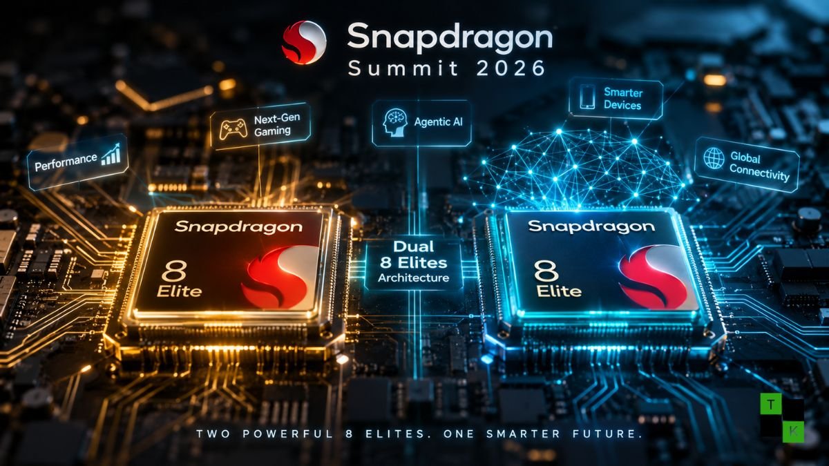Qualcomm Dual 8 Elites flagship smartphone processors announced ahead of Snapdragon Summit launch event.