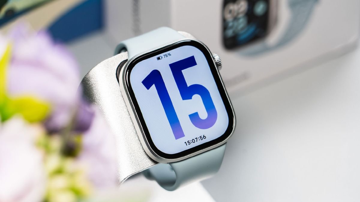 Redmi Watch 6 Active smartwatch with 1.85-inch AMOLED display, Bluetooth calling, and 18-day battery life.