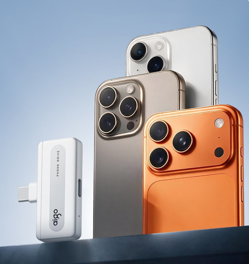 Aigo PL10 flash drive compatible with iPhone, iPad