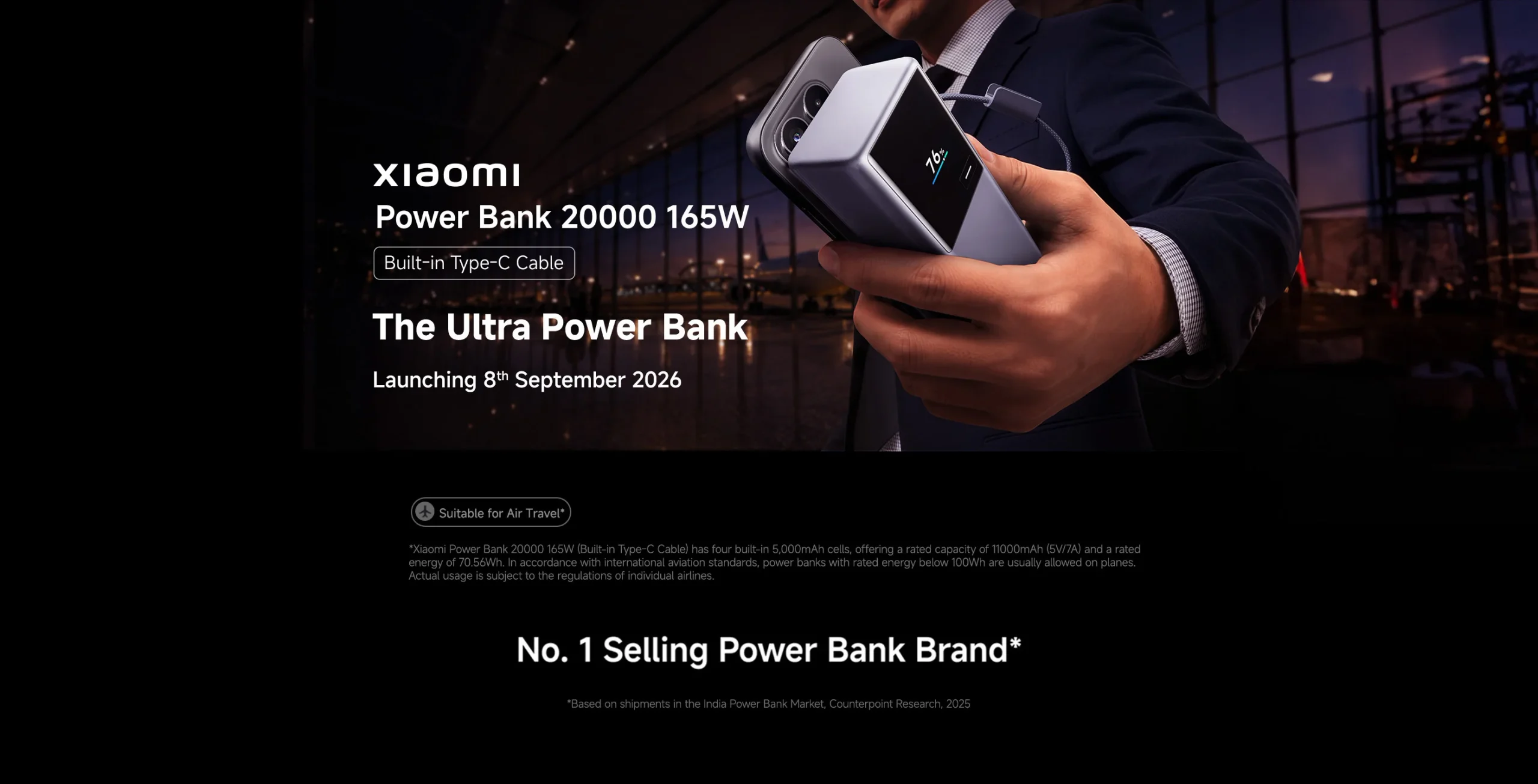 Xiaomi Power Bank 20000 165W