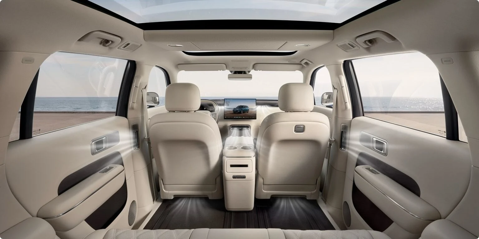 xiaomi Skynomad N70 EREV SUV back seat