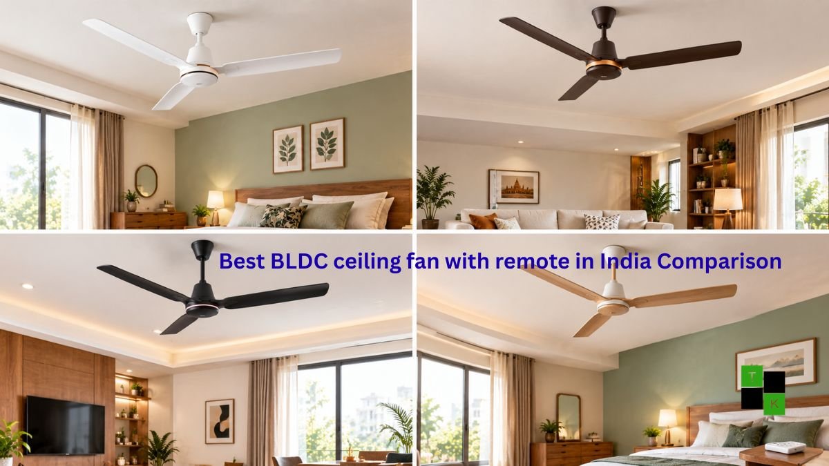 Best BLDC ceiling fan with remote in India