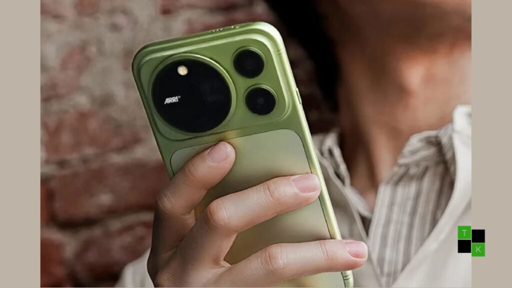 Three Honor Magic 9 smartphones displayed showing flat displays, circular camera modules, and ARRI branding.