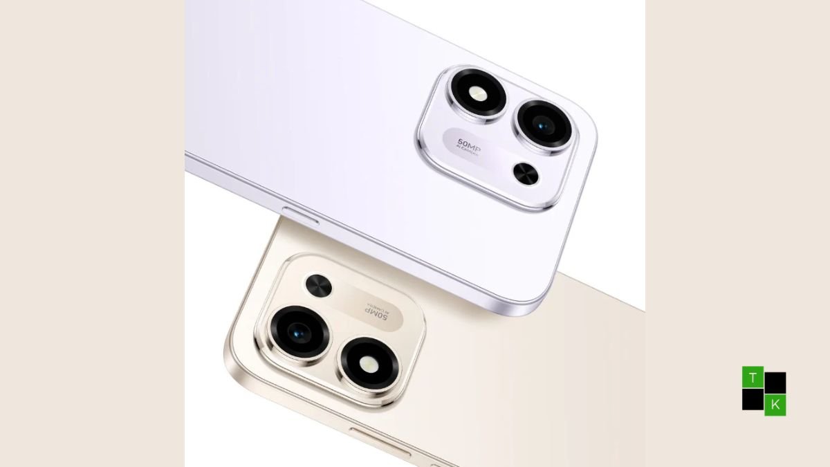 The Honor Play 11 smartphone in Mist Purple showing its dual-circle 50MP camera module and flat frame design.