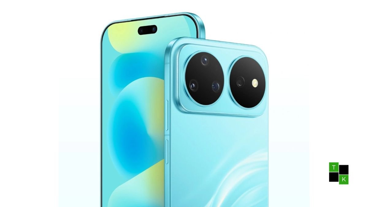 The Huawei Nova 16s Pro smartphone in frosted Isle Blue finish showcasing its 200MP RYYB camera module and flat 6,000-nit display.