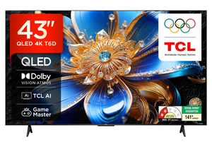 TCL 108 cm (43 inches) 4K Ultra HD Smart QLED Google TV amazon sale