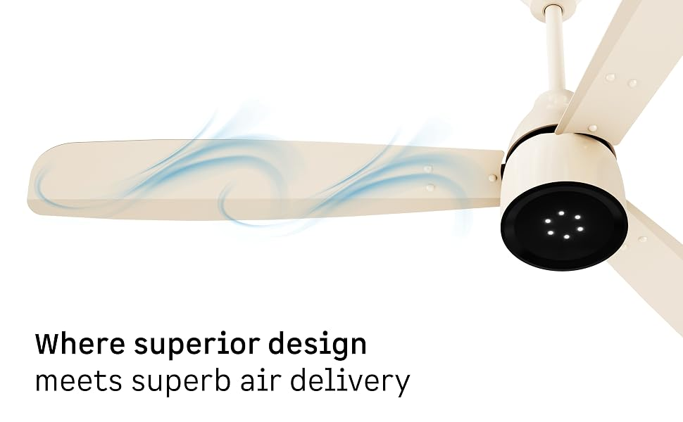 BLDC Ceiling Fan with Remote: atomberg Renesa Enzel 1200mm