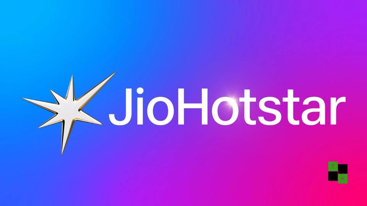 A modern living room television screen displaying the JioHotstar interface featuring Bollywood films and Bigg Boss reality shows.