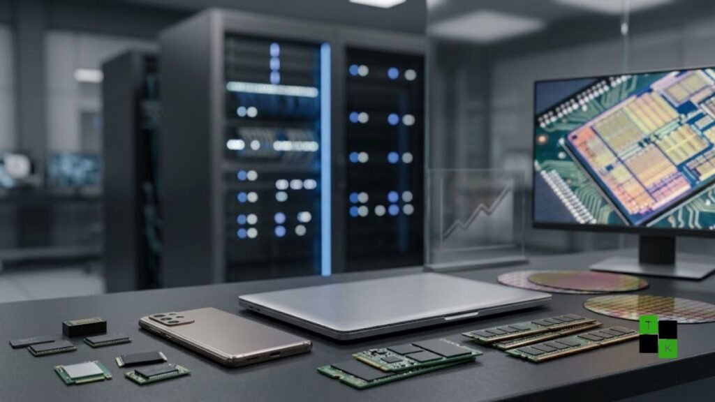 Rising laptop and smartphone prices caused by memory shortages and AI demand