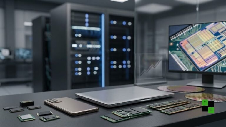 Rising laptop and smartphone prices caused by memory shortages and AI demand