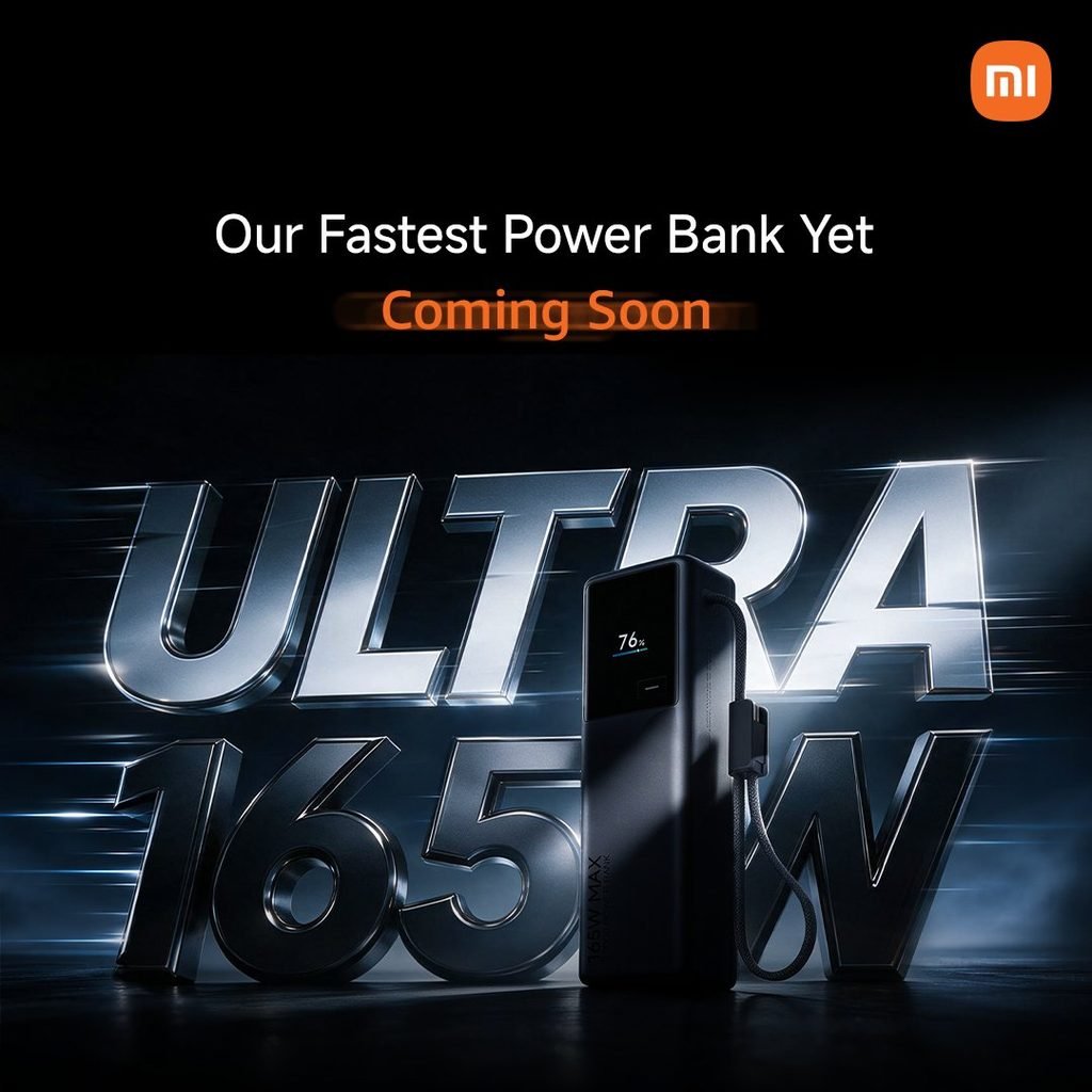 Xiaomi Ultra 165W power bank