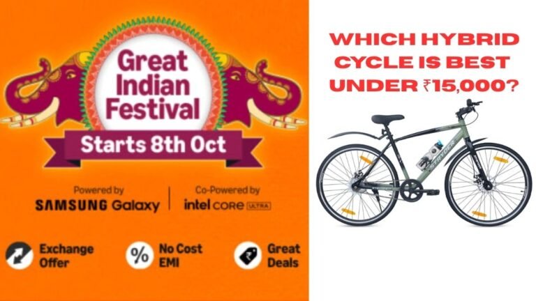 6 hybrid cycle for men compared ahead of Amazon Great Indian Festival 2026