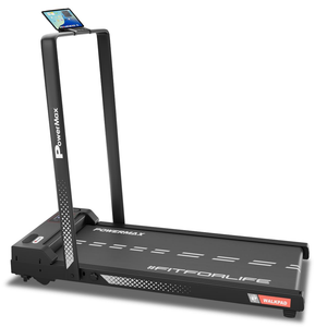 PowerMax Fitness Walkpad 3HP Compact Motorized Treadmill for Home-Office