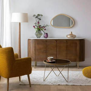The Attic Carlston Sideboard Large, Multipurpose Cabinet for Kitchen and Living Room